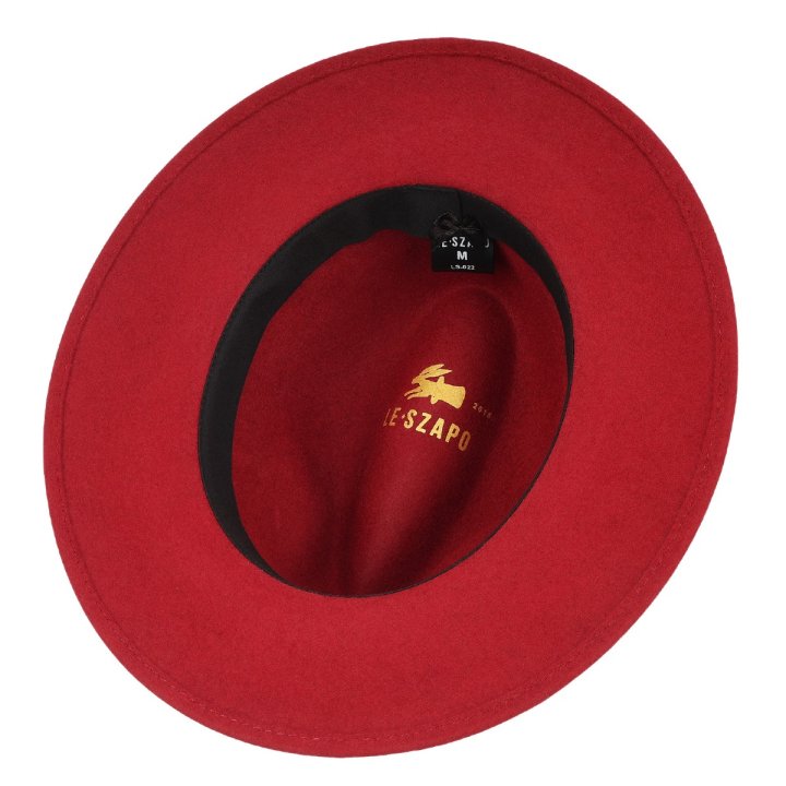 Le Szapo Fedora Classic Premium Bordo