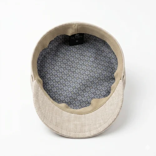 Le Szapo Sailor's Cap Len Jasny Beż