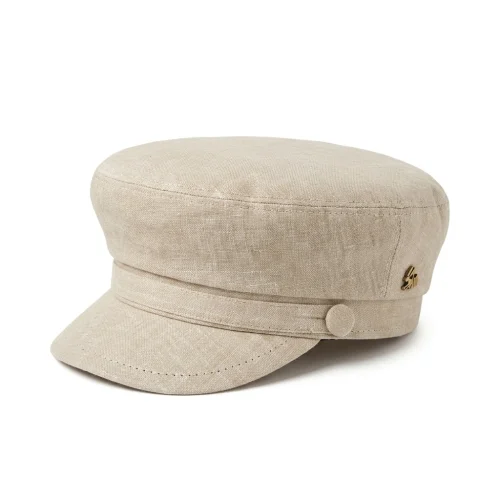 Le Szapo Sailor's Cap Len Jasny Beż