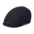 Le Szapo Flat Cap Jedwab Granatowy