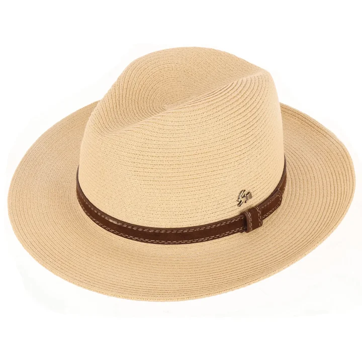 Le Szapo Summer Fedora Beige