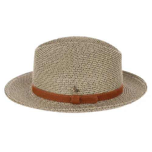 Le Szapo Summer Fedora Green
