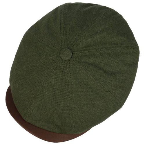 Stetson Hatteras Waxed Cotton/Linen Green
