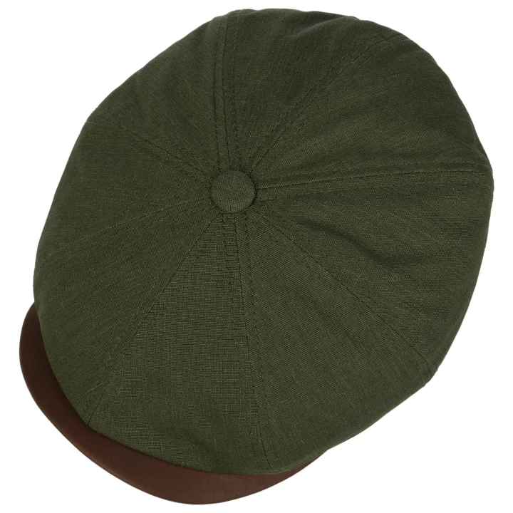 Stetson Hatteras Waxed Cotton/Linen Green