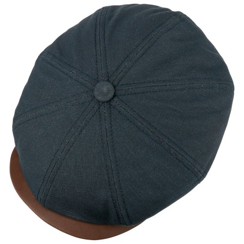 Stetson Hatteras Waxed Cotton/Linen Navy