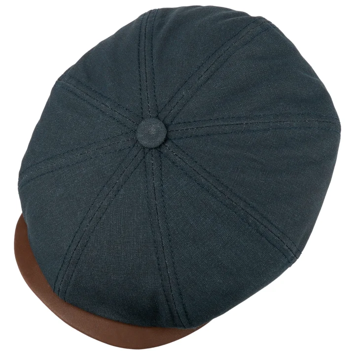 Stetson Hatteras Waxed Cotton/Linen Navy