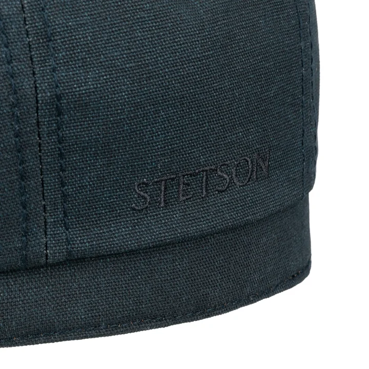 Stetson Hatteras Waxed Cotton/Linen Navy