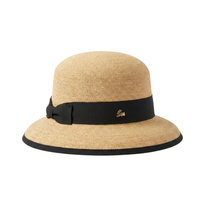 Le Szapo Klosz Raffia Natural Black