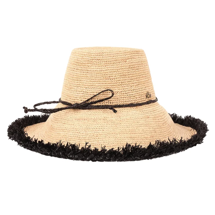 Le Szapo Louisette Bucket Hat Black