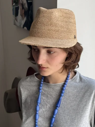 Le Szapo Raffia Cap