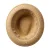 Le Szapo Straw Trilby for Kids Navy Ribbon
