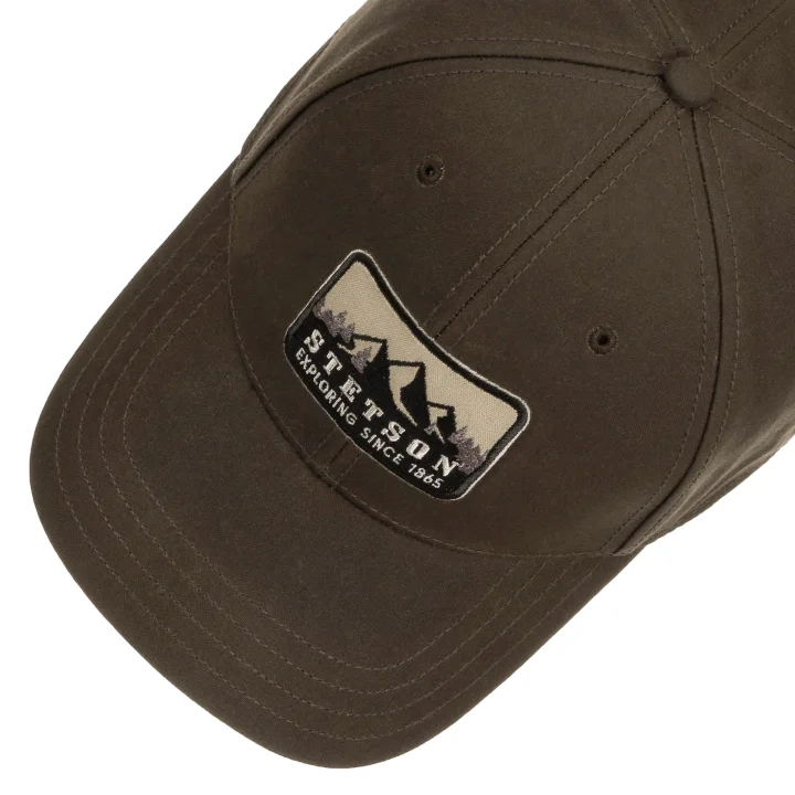 Stetson Baseball Cap Waxed Cotton