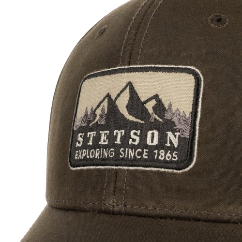 Stetson Baseball Cap Waxed Cotton