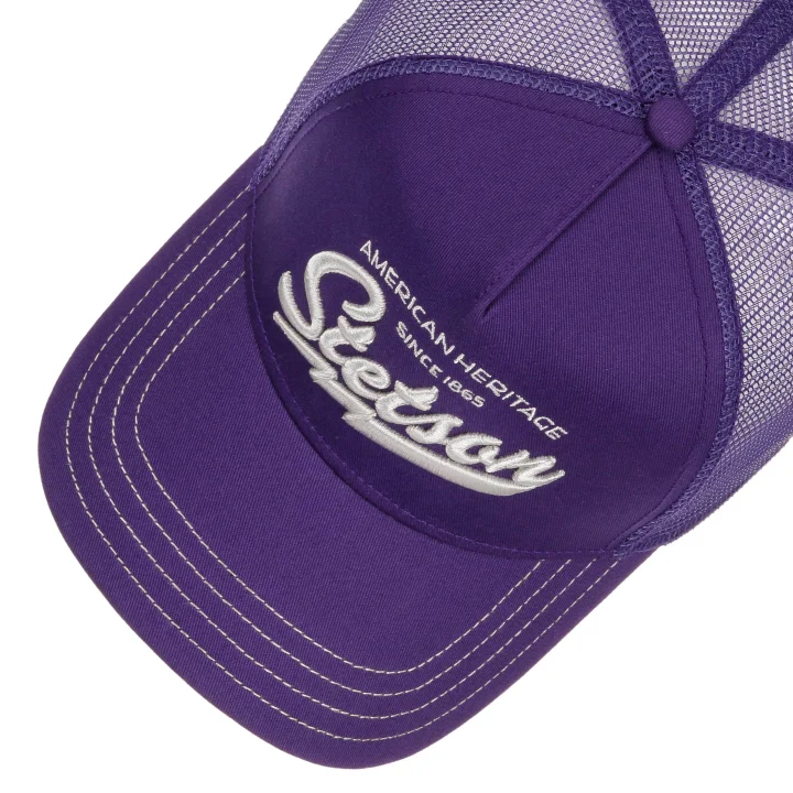 Stetson Trucker Cap American Heritage Classic Violet