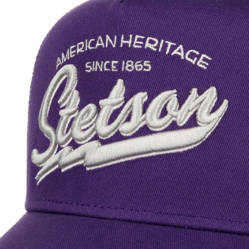 Stetson Trucker Cap American Heritage Classic Violet