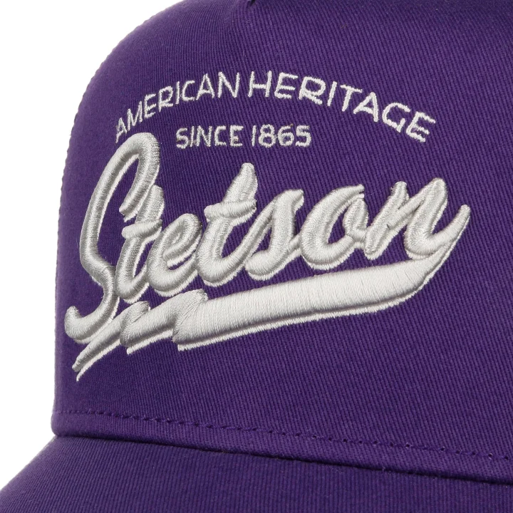 Stetson Trucker Cap American Heritage Classic Violet