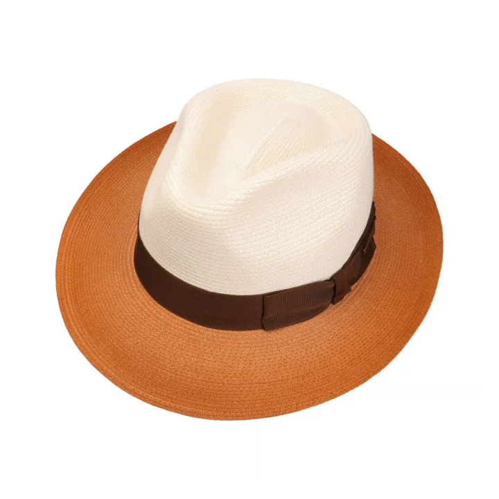 Stetson Oakerton Fedora Toyo Straw Hat