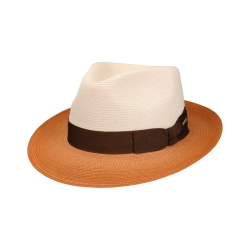 Stetson Oakerton Fedora Toyo Straw Hat
