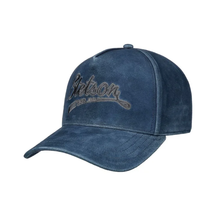 Stetson Trucker Cap Denim Leather