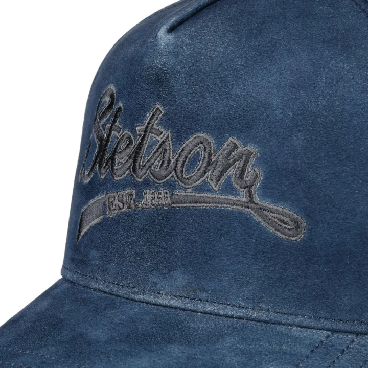 Stetson Trucker Cap Denim Leather