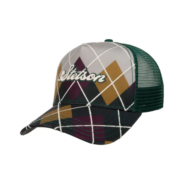 Stetson Trucker Cap Argyle