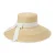 Le Szapo Premium Hat Straw White Ribbon
