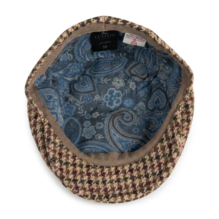 Flat Cap Harris Tweed