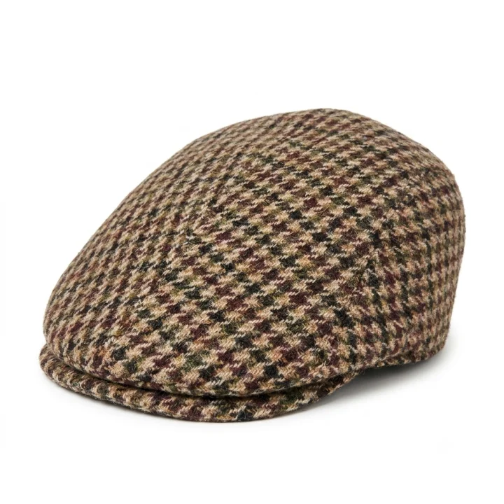 Flat Cap Harris Tweed