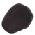 Flat Cap z Nausznikami 100% Kaszmir Czarny