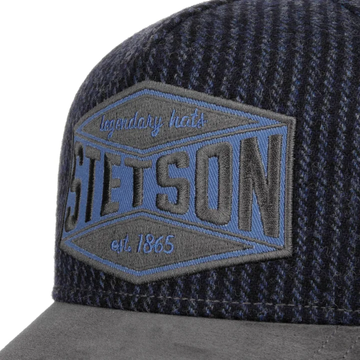 Stetson Trucker Cap Goat Suede Wool