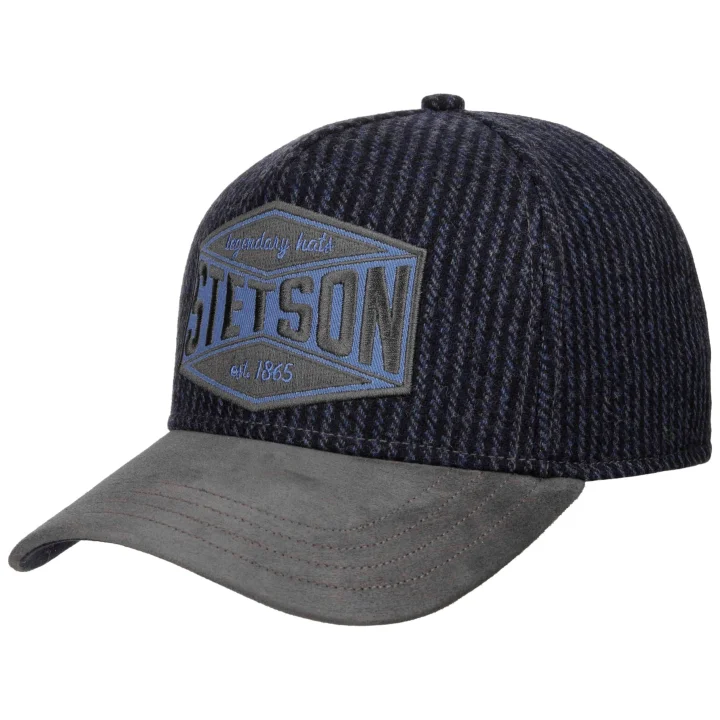 Stetson Trucker Cap Goat Suede Wool