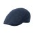 Flat Cap Virgin Wool Granatowy