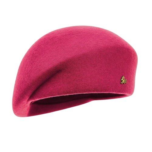 Beret Lili Burgundowy
