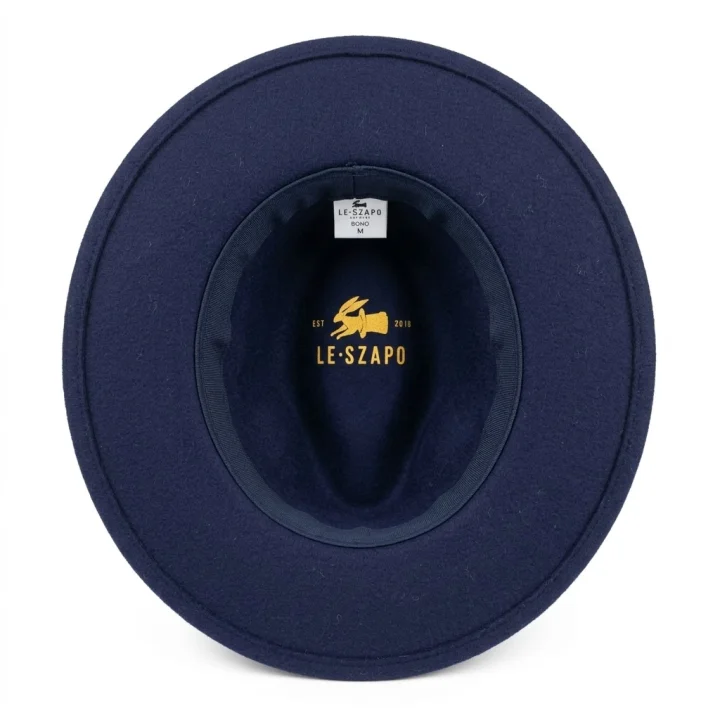 Fedora Boho Granatowa