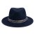 Fedora Boho Granatowa