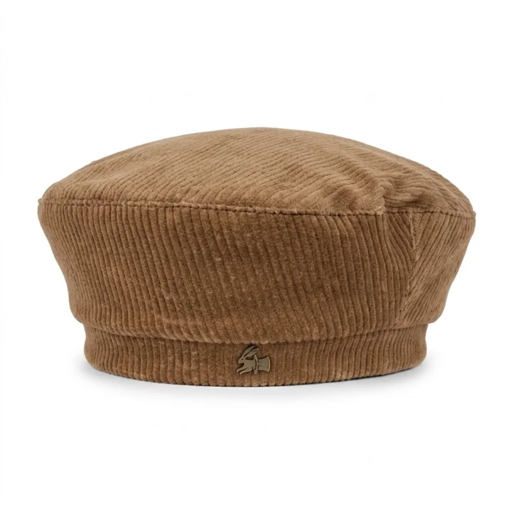 Beret Corduroy Beige
