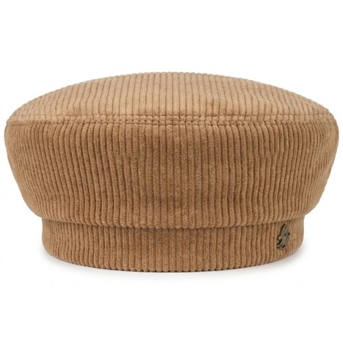 Beret Sztruksowy Beżowy