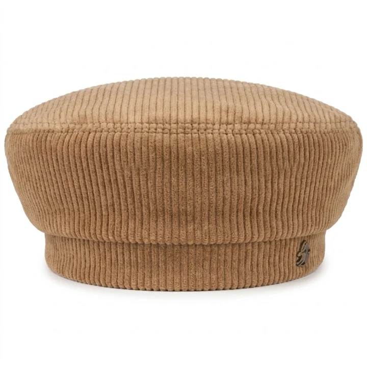 Beret Corduroy Beige
