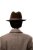 Luxury Fedora Brąz