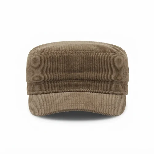 Sailor's Cap Velvet Beżowy