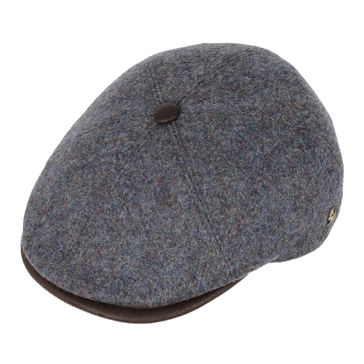 Gavroche en laine vierge Bleu marine