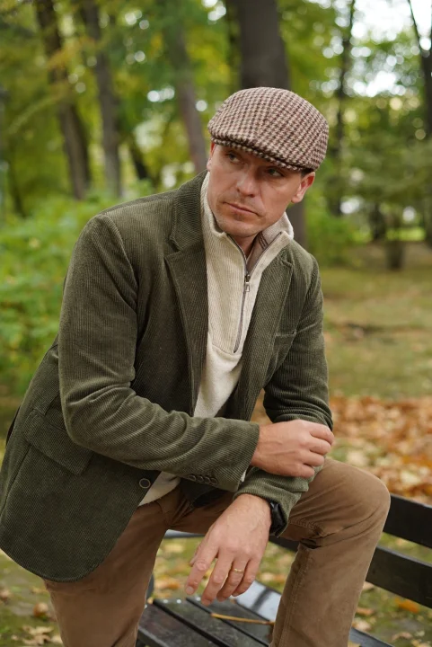 Flat Cap Harris Tweed