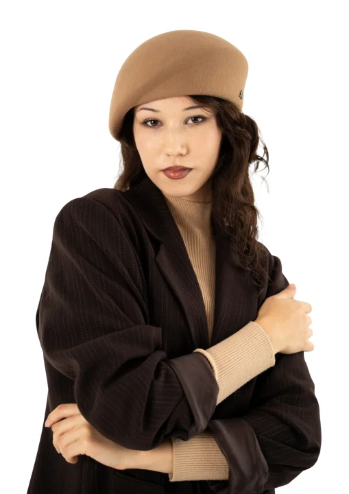 Beret Lili Camel