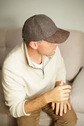 Baseball Cap Edgar Brąz