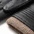 Rękawiczki Skórzane Quilted Black
