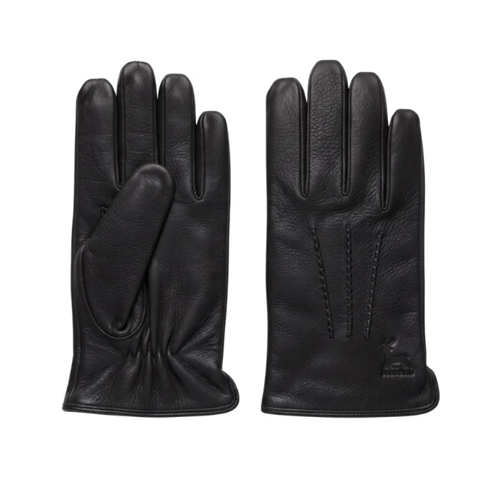 Rękawiczki Skórzane Deerskin Black