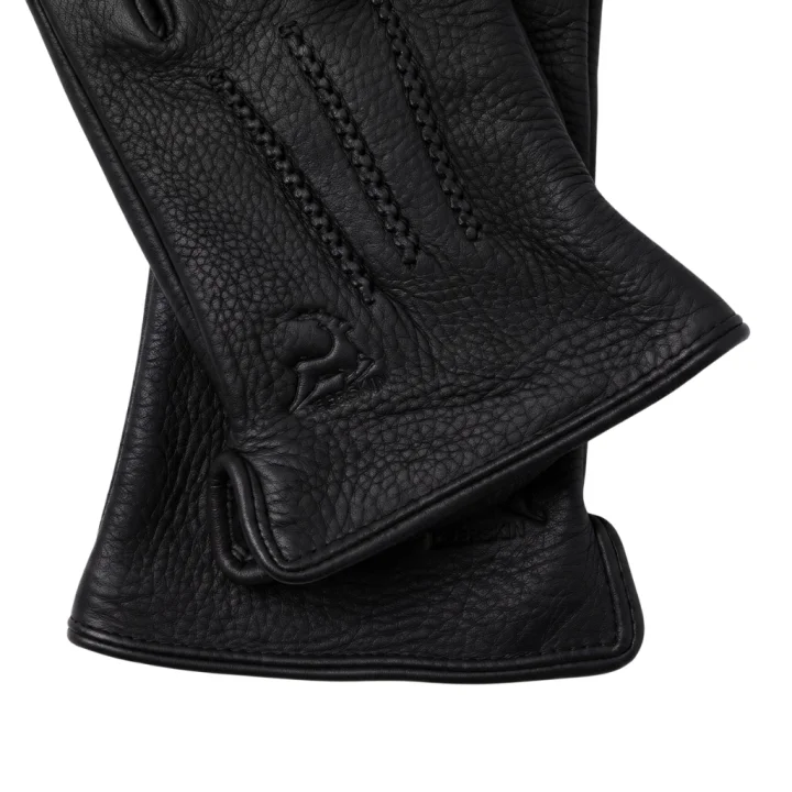 Rękawiczki Skórzane Deerskin Black