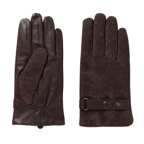 Norman Brown Leather Gloves