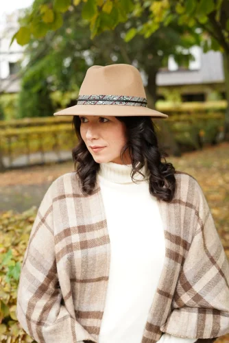 Fedora Boho Beige