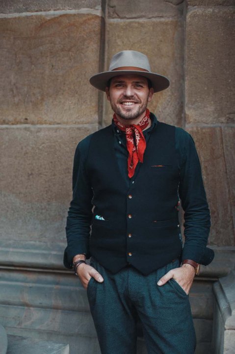Le Szapo Parisian Fedora Taupe